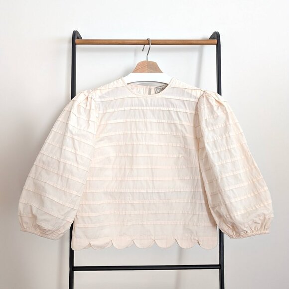 MILLE Ballon Sleeved Top Size XS - Picture 1 of 6